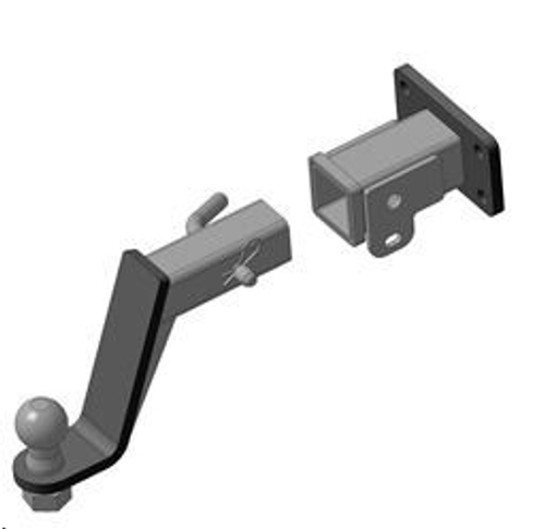 Фаркоп Tank 300 с 2022 г./Tank 400 с 2023 г. Haval H9 с 2024 г. (без электрики) под квадрат (Трейлер)