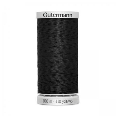 Нить Extra Strong M782 40/100 м суперкрепкая, Gutermann, 000 черный