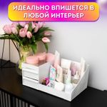 Органайзер для хранения косметики, канцтоваров, мелочей,DASWERK, 608471