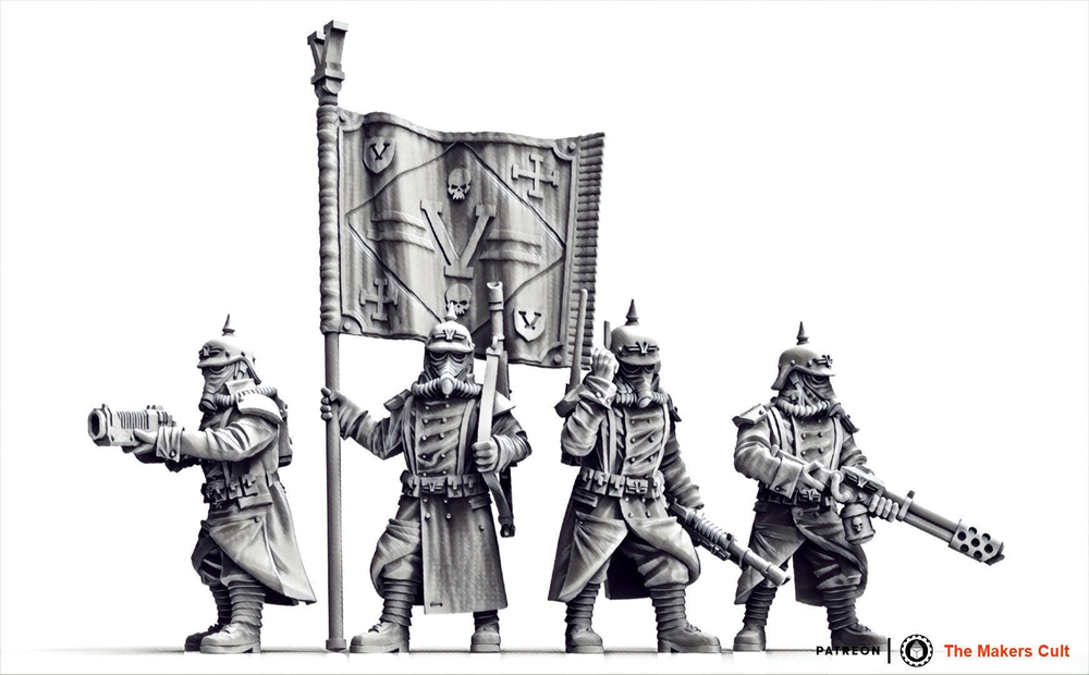 Криг, ротное командование Valour Korps - Company Command