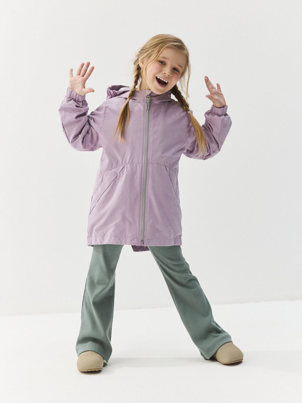 Парка на флисе "Георгин"