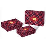 Коробка подарочная «Шотладская елка» 29*21*8 см