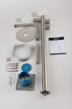 Смеситель ABBER Emotion 316 AF8815BST напольный для ванны, брашированная сталь