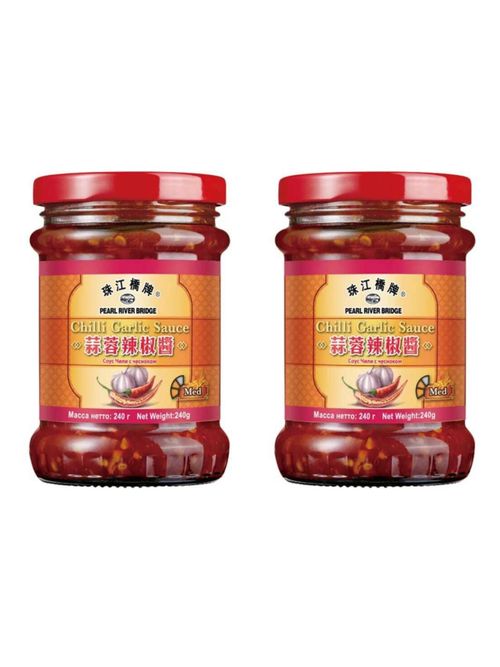 Соус Pearl River Bridge Chili garlic, 240 г, 2 шт