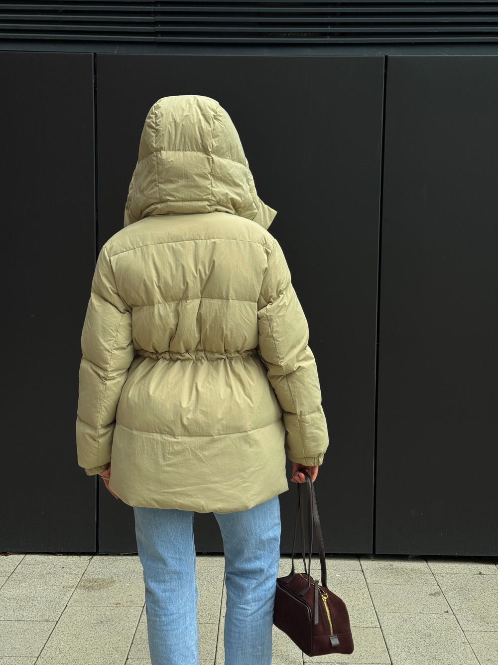 Пуховик Bob зеленое яблоко