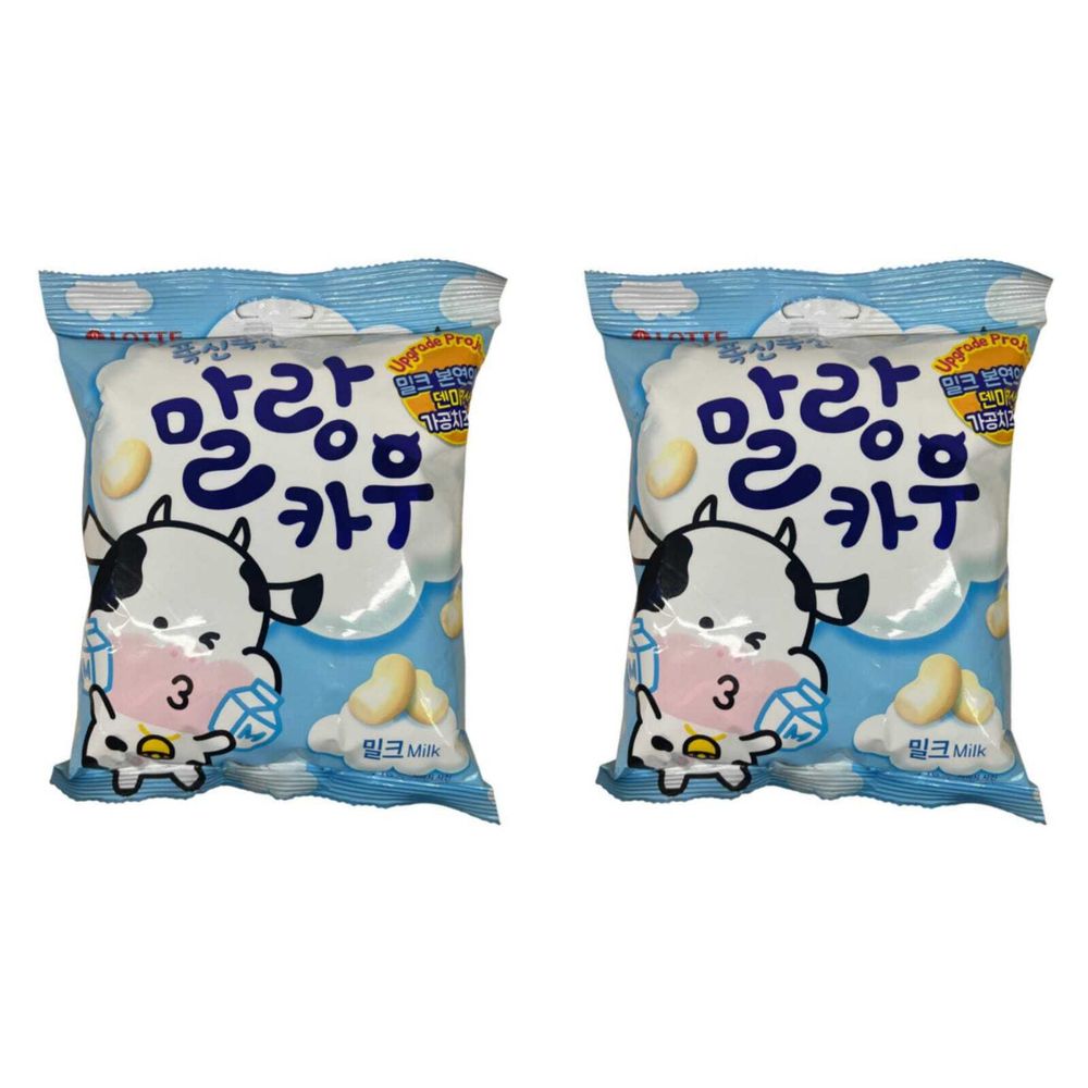 Жевательная конфета Lotte Malang Cow Milk 158 г
