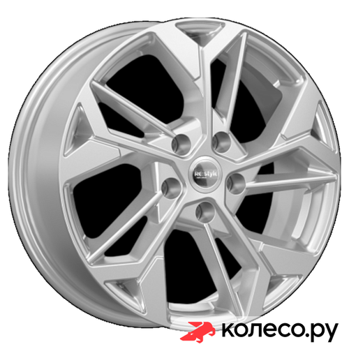 КС1062 6.5x17/5*114.3 D67.1 ET45 Сильвер