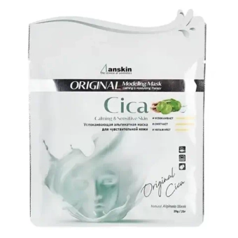 Маска альгинатная с экстрактом центеллы Anskin Cica Modeling Mask, 25 гр