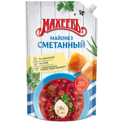 Майонез Махеев Сметанный 50.5% 770 гр