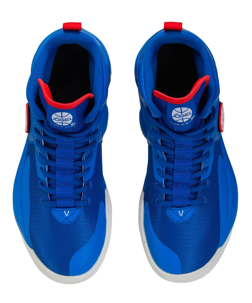 Кроссовки баскетбольные Launch MID, Blue/red/white
