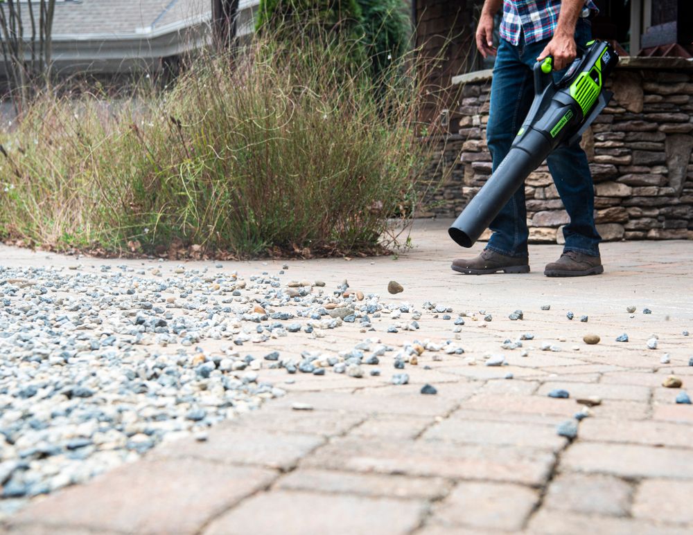 Аккумуляторный воздуходув Greenworks GD60ABK5, 60v, АКБ 5 А·ч и ЗУ