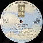 Виниловая пластинка Jackson Browne ‎– Hold Out LP