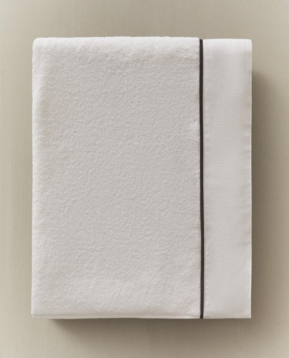 ZARA HOME БАННОЕ ПОЛОТЕНЦЕ, СЕРЫЙ