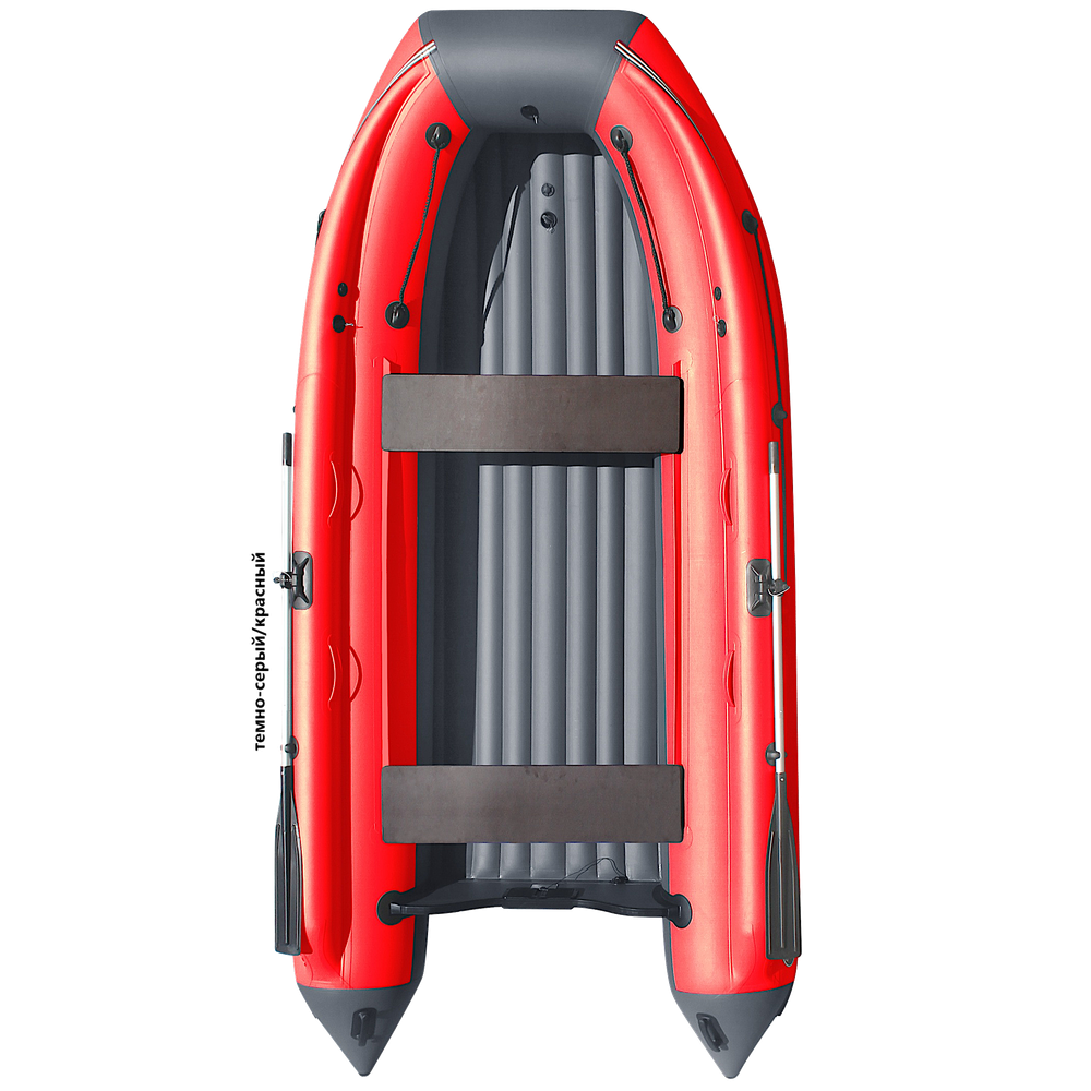 Лодка ПВХ Angler Reef Тритон 390FiНД с интегрированным фальшбортом -