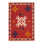 Ковер из шерсти по мотивам чувашских орнаментов из коллекции cultural heritage, 200х300 см