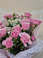 Роза кустовая букет