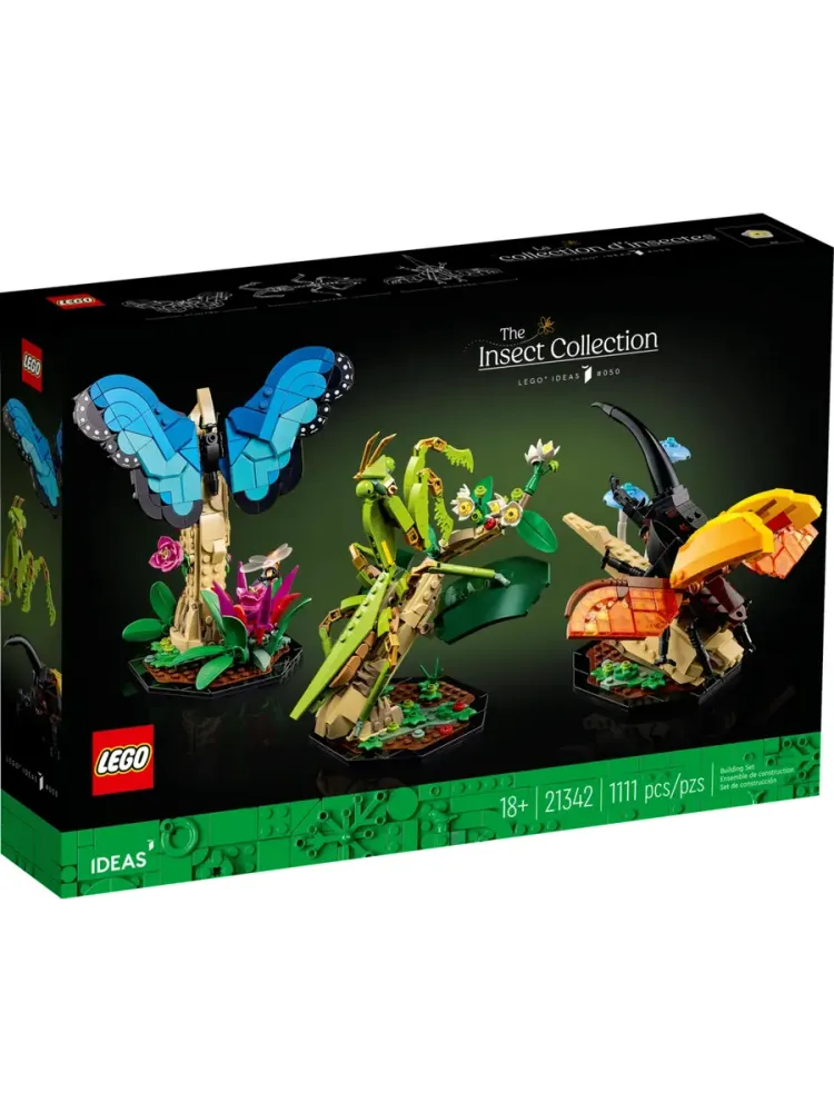 Конструктор Ideas 21342 Коллекция насекомых