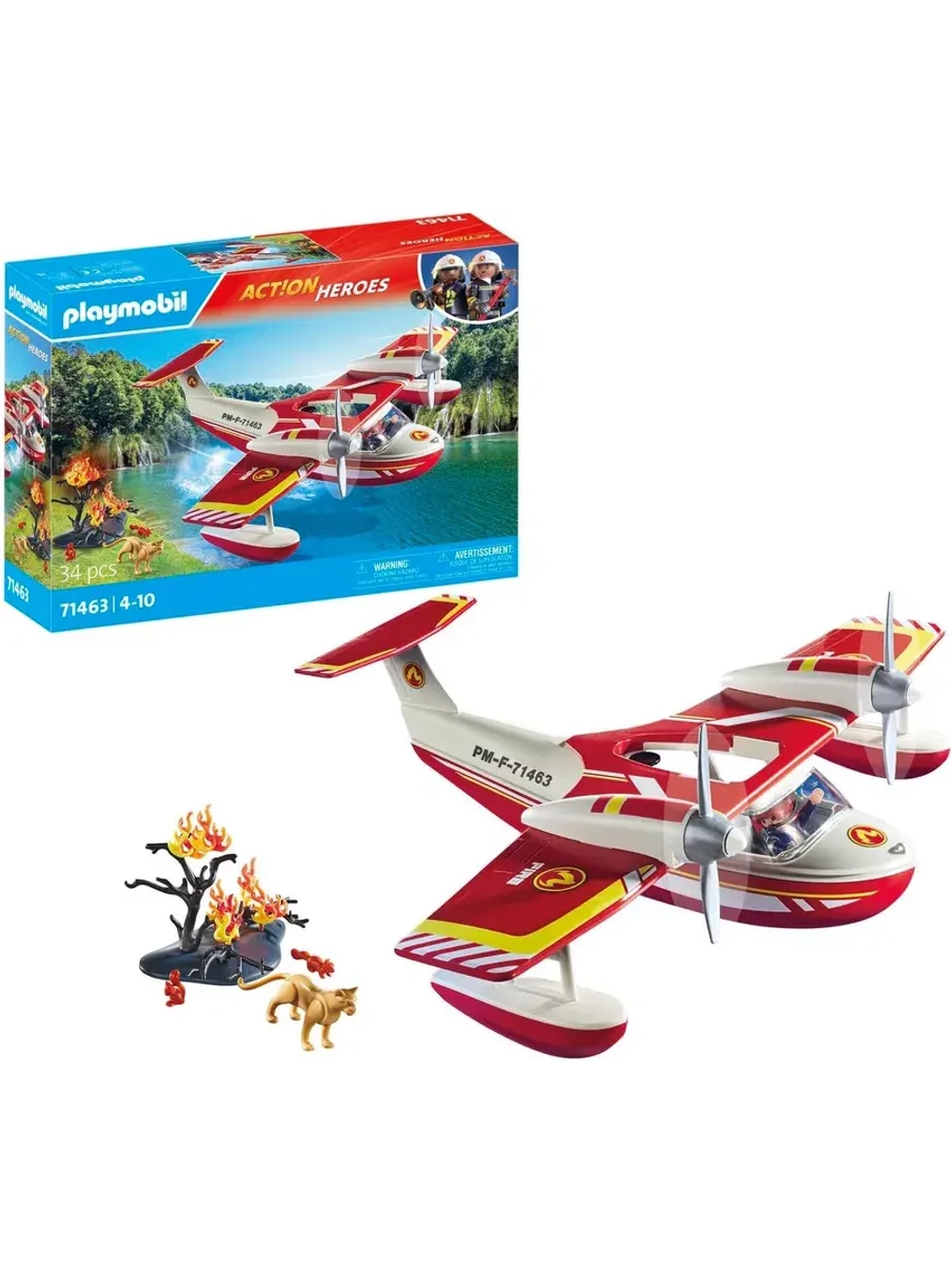 Конструктор Плеймобил 71463 Пожарный гидросамолет Playmobil