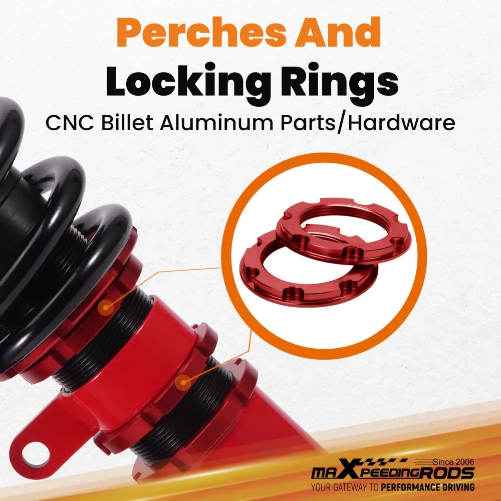 24 Way Coilovers Lowering Kit подходит для автомобиля BMW 5 Series RWD E39 97-03 525i 530i 528i 540i