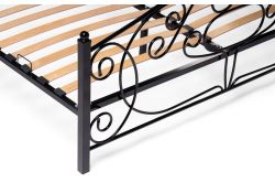 Двуспальная кровать Викси 180х200 черная