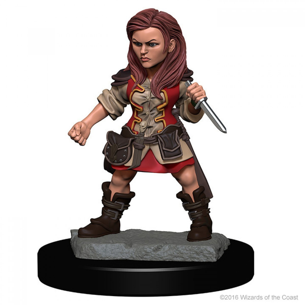 Halfling Female Rogue / Полурослики-плутовки