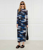 Платье KLJ Aop Karl Lagerfeld Jeans - темно-синий(A1W13013)