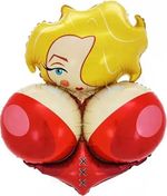 Шар (31''/79 см) Фигура, Мадам Си-Си, 1 шт.