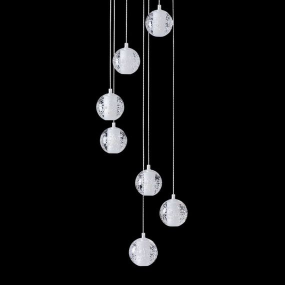 Подвесная люстра Crystal Lux Gaspar SP9 D300 White