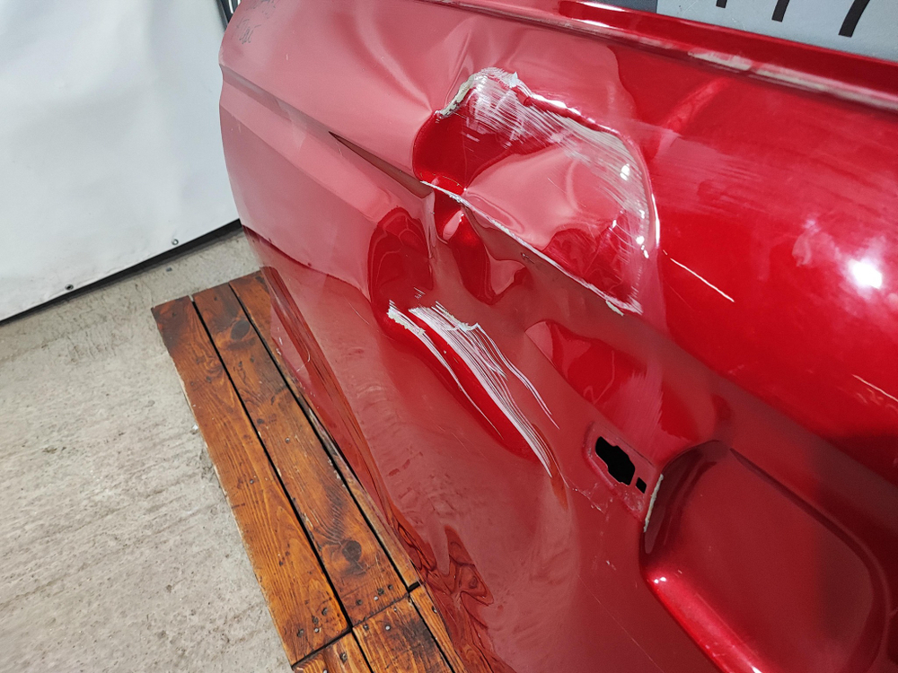 Дверь задняя левая Geely Atlas 1 (NL-3) 16-22 Б/У Оригинал 5081005700C15