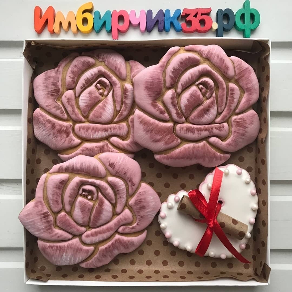 Имбирные пряники Любовь