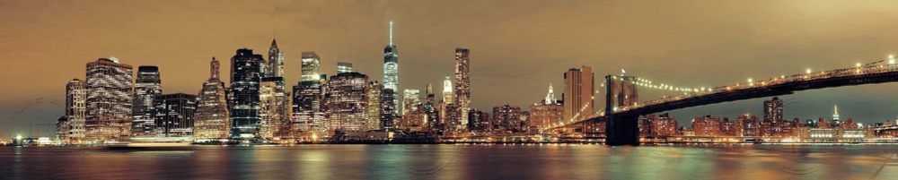 Кухонный фартук Бруклинский мост 2000х600 мм