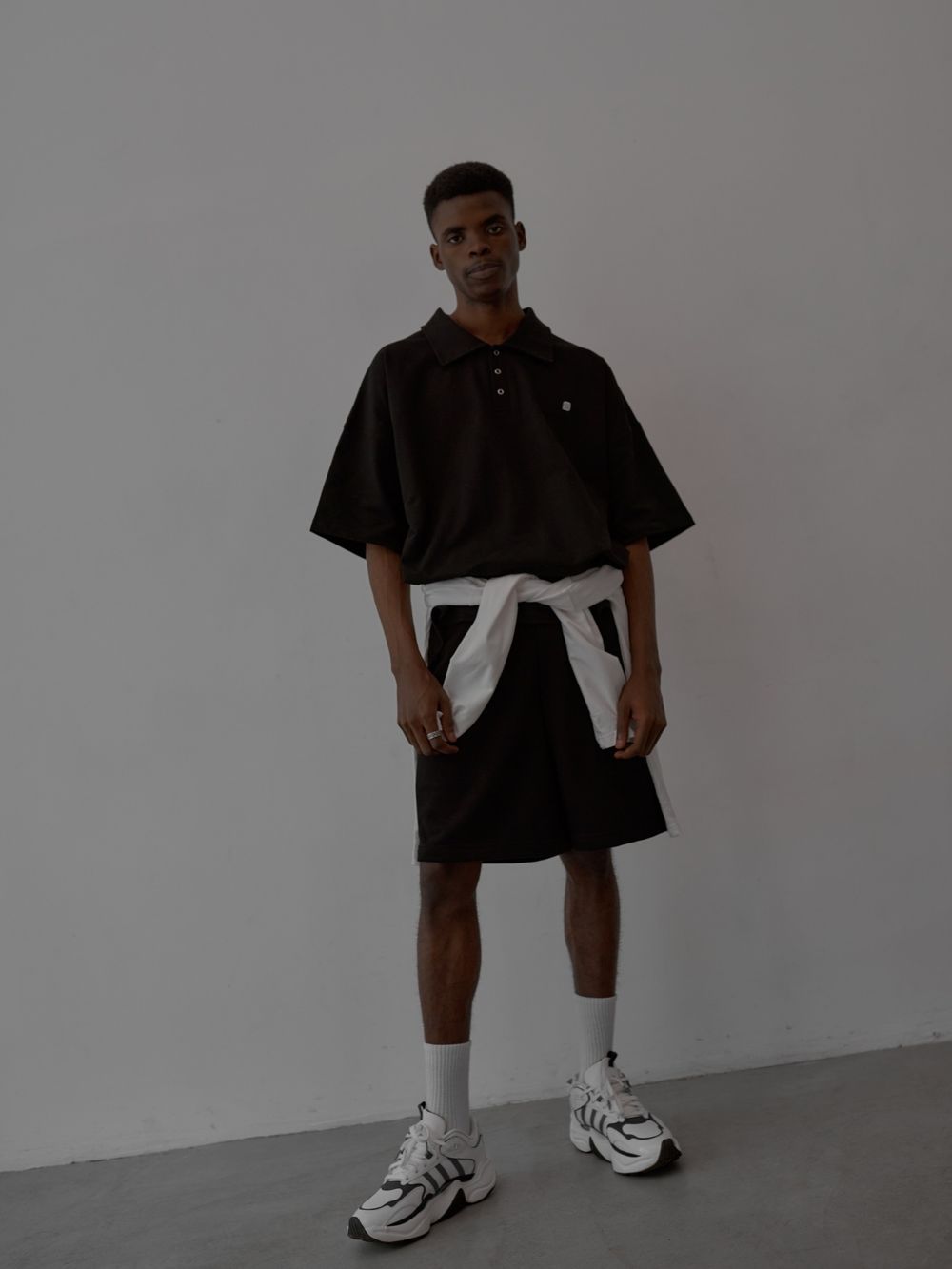 Поло One Two Polo Black