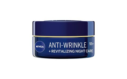 Nivea Revitalizing - обновляющий ночной крем против морщин /  55+ 50  ml  / GTIN 9005800290881