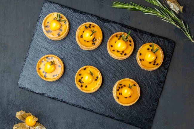 Чизкейк «Тропик» с манго и маракуйя, 7 шт.