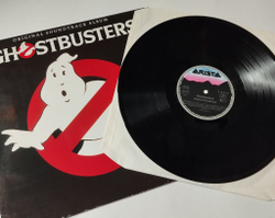 Винтажная виниловая пластинка LP Ghostbusters Soundtrack Охотники За Привидениями (Germany 1984)