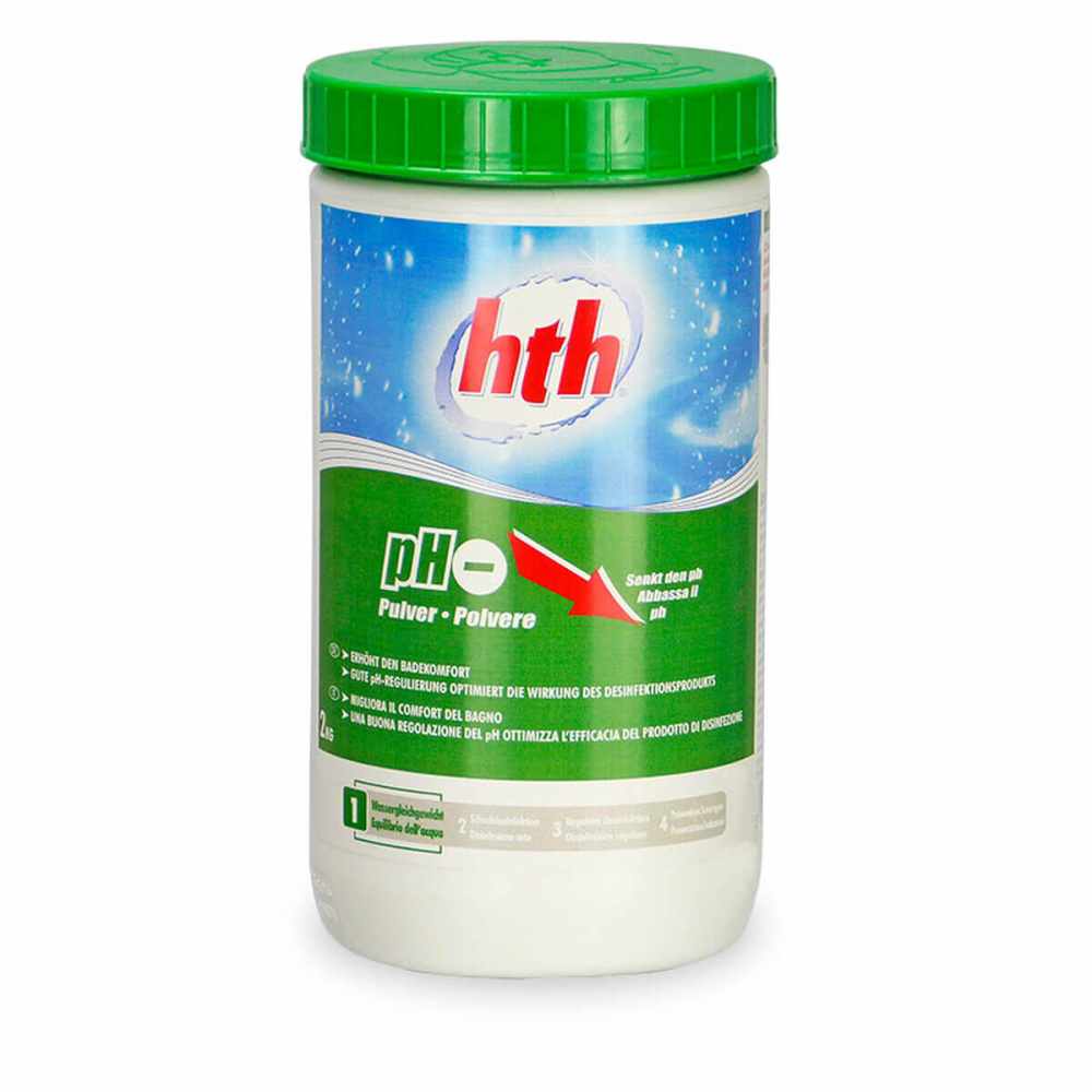 Порошок рН-минус для понижения уровня рН воды, 2 кг, hth (S800812H2)