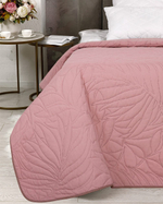 Покрывало на кровать, стеганое, поплин с размерами 215х220