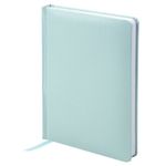 Ежедневник недатированный МАЛЫЙ ФОРМАТ А6 (100x150 мм) BRAUBERG "Profile", балакрон, 136 л., мятный, 111692