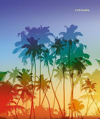 Тетрадь А5 48л. клет. офсет №2 "Закат" (Апплика)