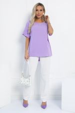 Блуза Морган НЬЮ (сиреневая) Б12978-16М LT Collection