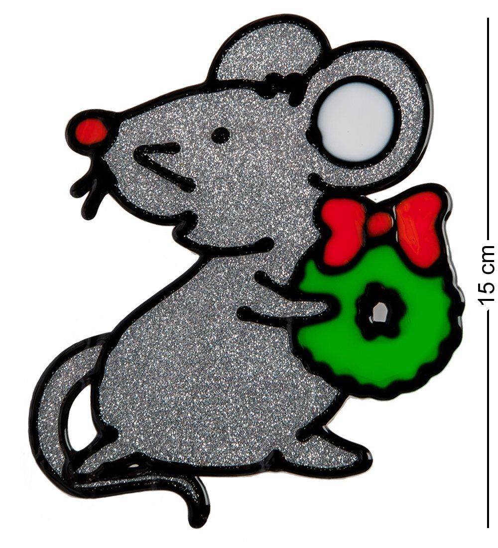 XM-242 Комплект наклеек для окна «Мышонок» 4 шт.