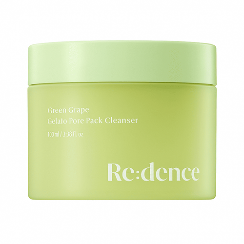Re:dence Green Grape Gelato Pore Pack Cleanser очищающий гидрофильный бальзам-маска для лица с экстрактом зеленого винограда и зеленой глиной