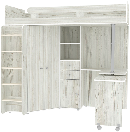 Кровать-чердак КарИВи М85 Винтерберг Винтерберг