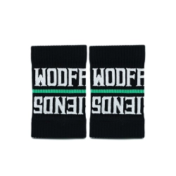 Напульсники WOD Friends (Черные) - wfsb-black