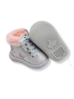 Ботинки-пинетки демисезонные детские для малышки.