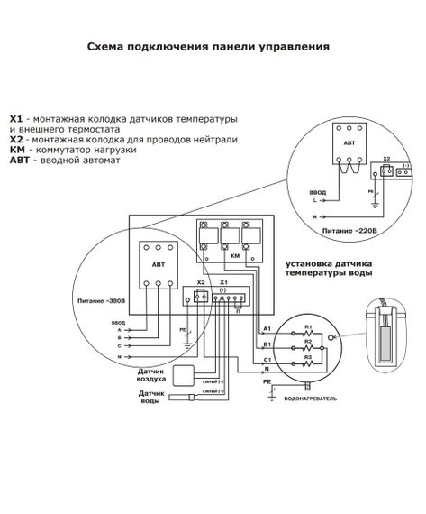 Пульт управления ZOTA 9 кВт 17632