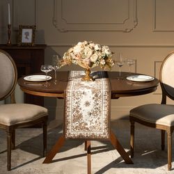 ДОРОЖКА " ROYAL GARDEN" 40Х146СМ ,БЕЛЫЙ ,100% ХЛОПОК ,ТВИЛ С ПРОПИТКОЙ