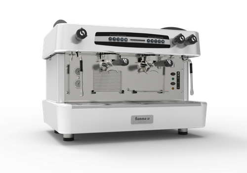 Кофемашина рожковая FIAMMA QUADRANT 2 CV TC WHITE (автомат, 2 группы)