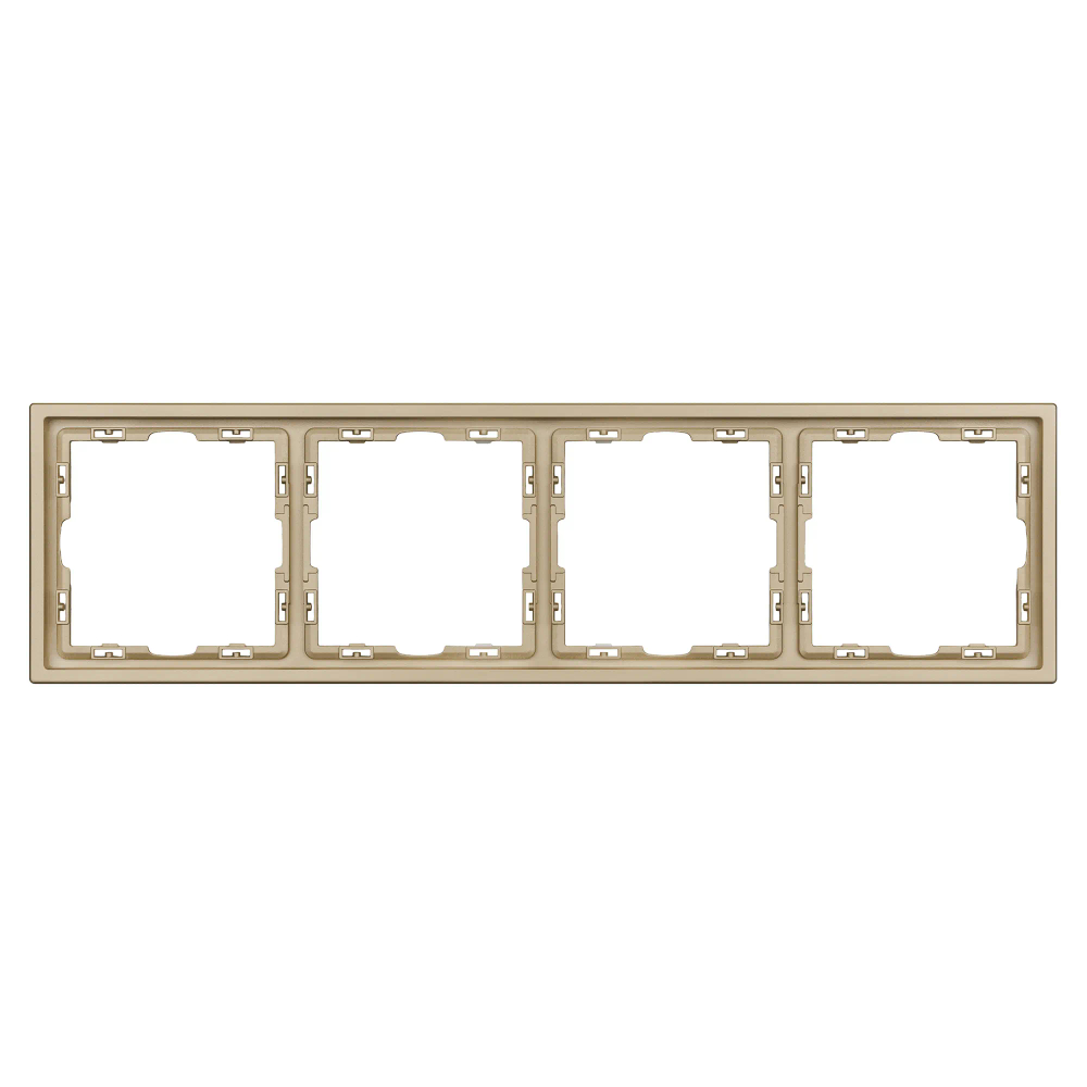 Рамка пластиковая FRM-NOBE-SFPL-4-GD (Arlight, -) 054225