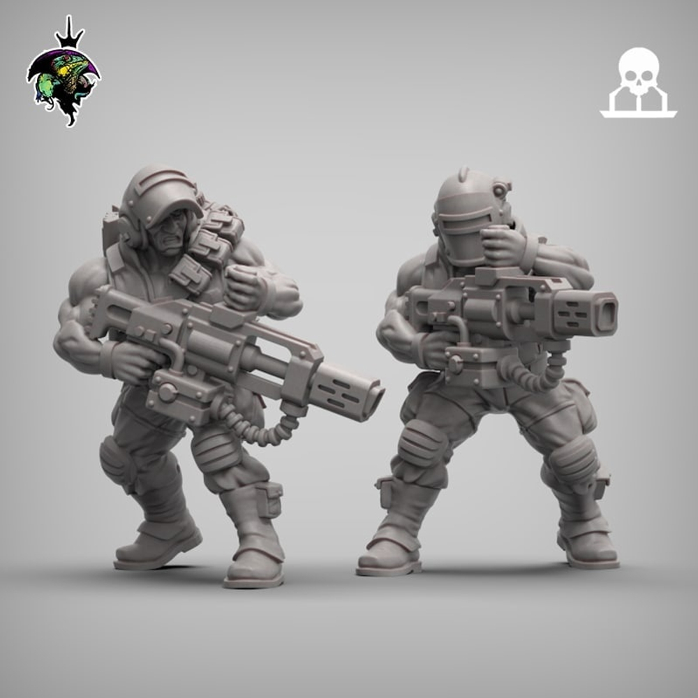 Catachan Heavy Soldiers